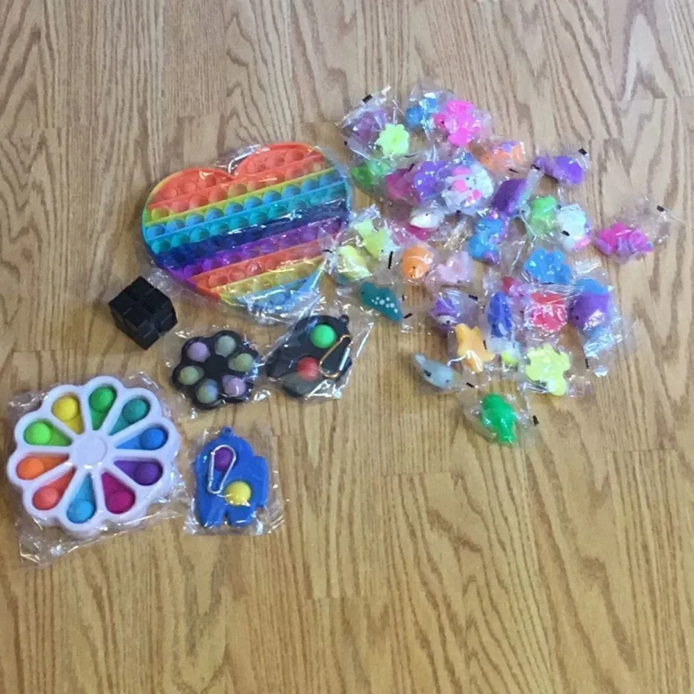 New stock, pop it toys, 36 mini squishy toys